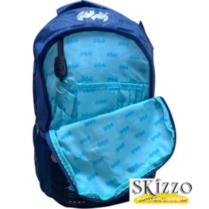 zaino ed astuccio 3 zip batman