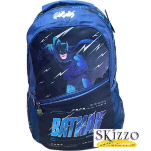 zaino ed astuccio 3 zip batman