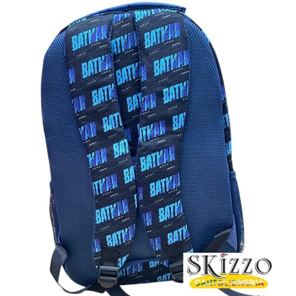 zaino ed astuccio 3 zip batman