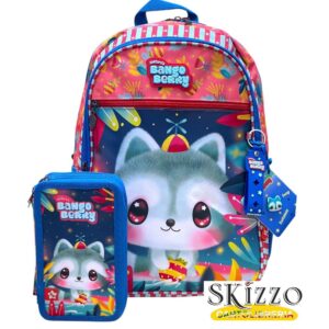 zaino ed astuccio bangoberry santoro bangobobs
