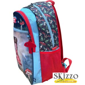 zaino ed astuccio 3 zip gorjuss santoro in the forest