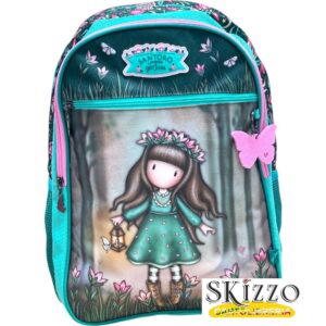 zaino ed astuccio 3 zip gorjuss santoro in the forest