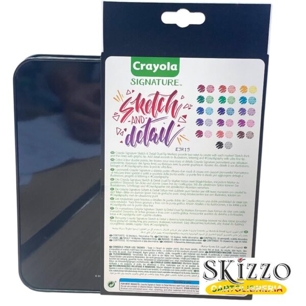 set pennarelli signature crayola