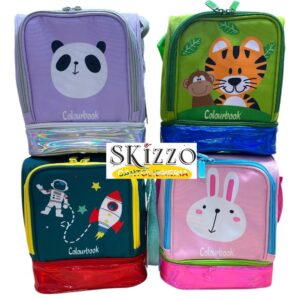 lunch bag borsa portapranzo bambini joy kids colourbook