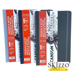 sketch book canson graduate 90 grammi