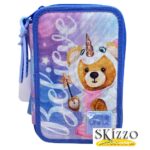 astuccio 3 zip young believe tintaunita