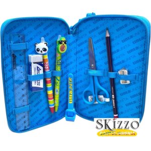 astuccio 3 zip tintaunita zoo