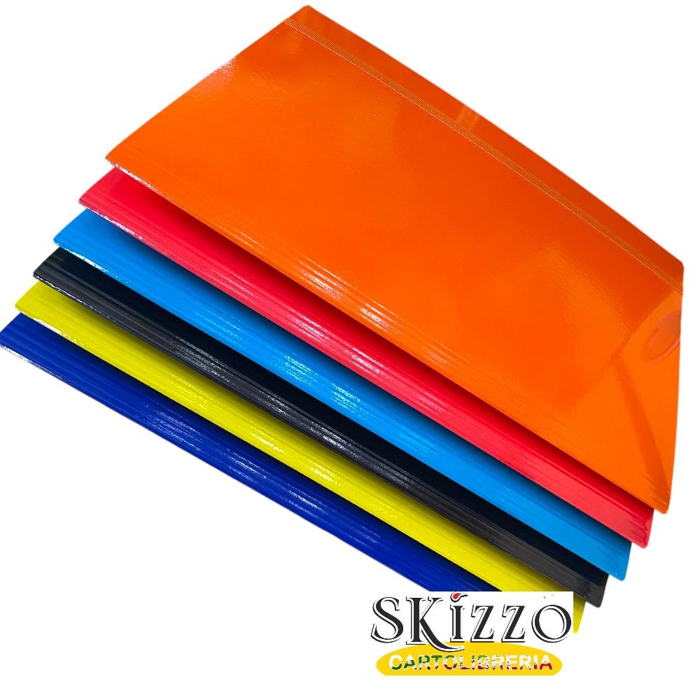 cartella 3 lembi con elastico 35x50