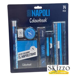 kit stationery cancelleria ssc napoli colourbook