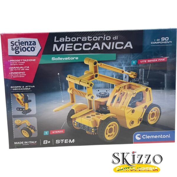 scienza e gioco laboratorio di meccanica clementoni sollevatore
