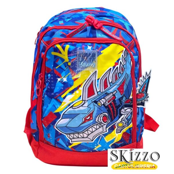 zaino cross shark robot tintaunita
