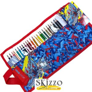 62000 rotolo pastelli shark robot tintaunita