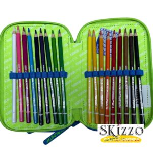 62008 astuccio 3 zip teen street tintaunita