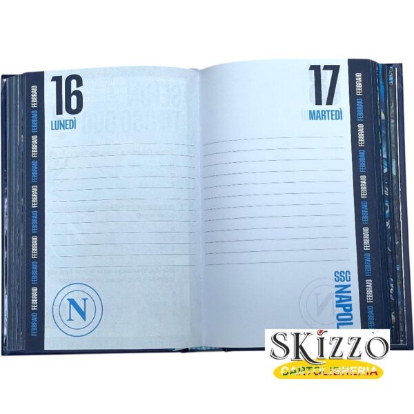 diario napoli 2025/2026 colourbook