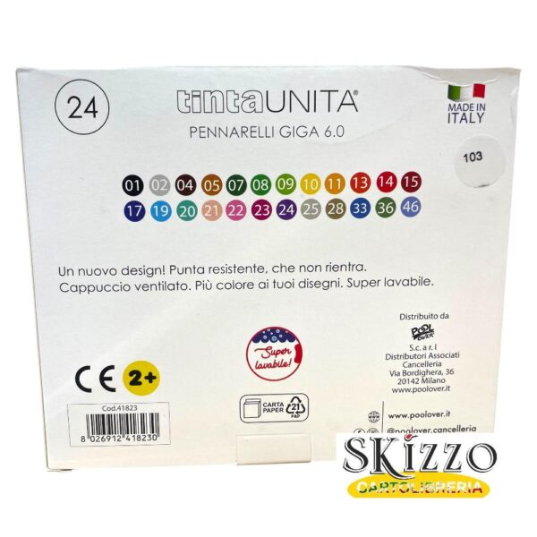pennarelli giga 6.0 tintaunita