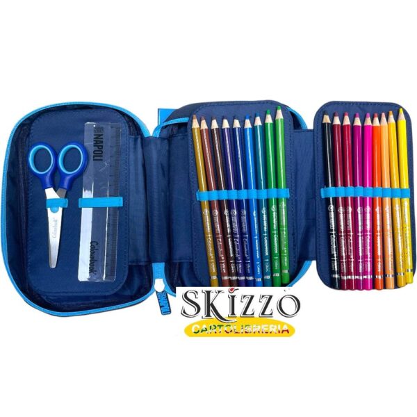 astuccio completo ssc napoli colourbook