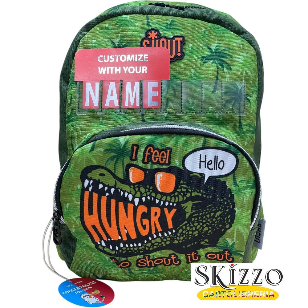 zainetto asilo coccodrillo shout