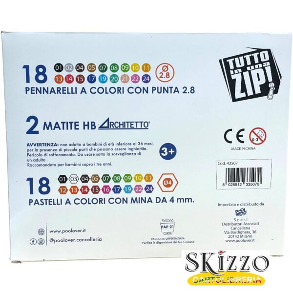 set ricarica astuccio tintaunita