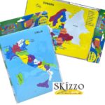 puzzle didattico geografico