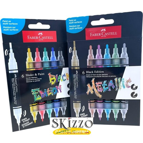 marcatori acrilici faber-castell