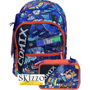 zaino comix ultra bright led panini
