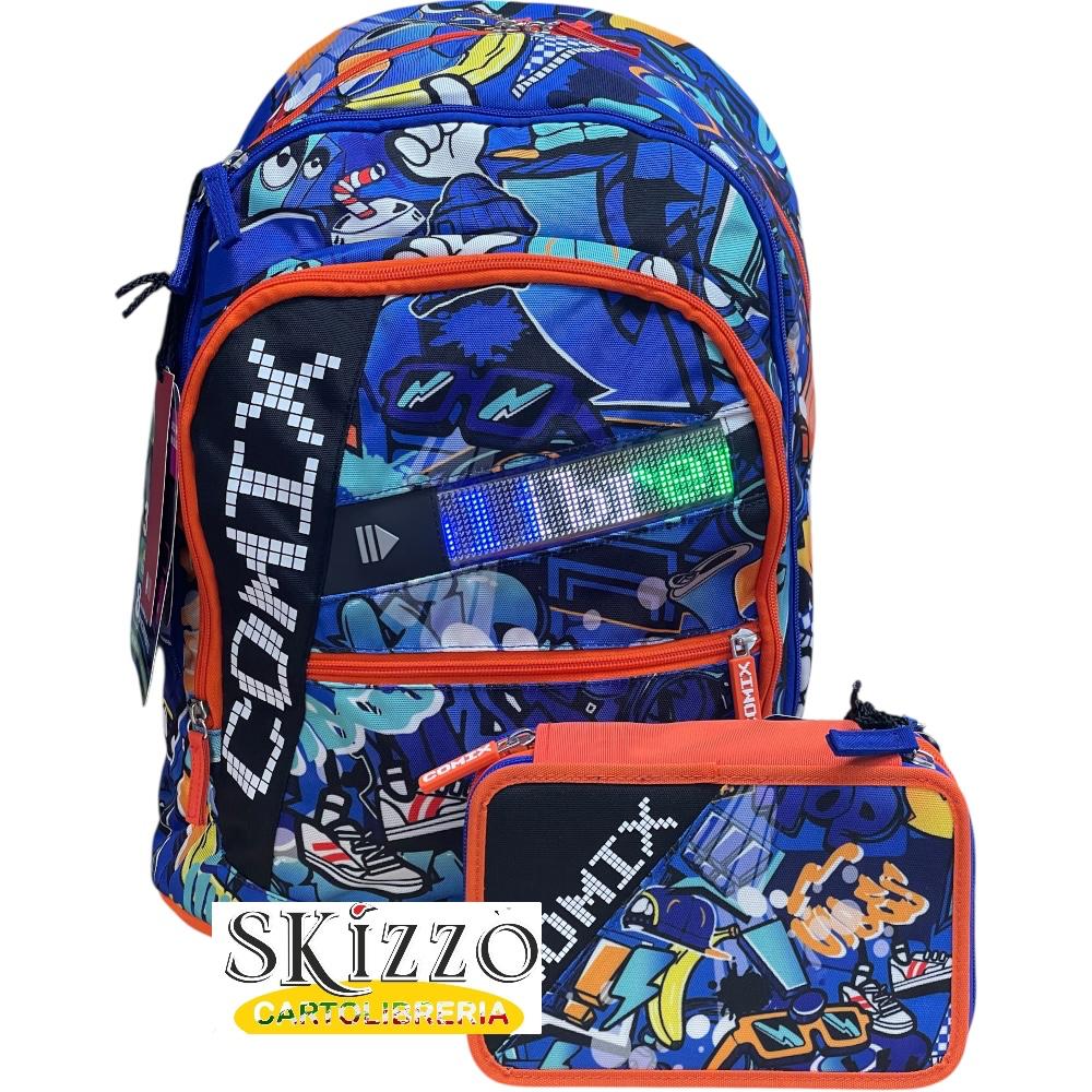 zaino comix ultra bright led panini