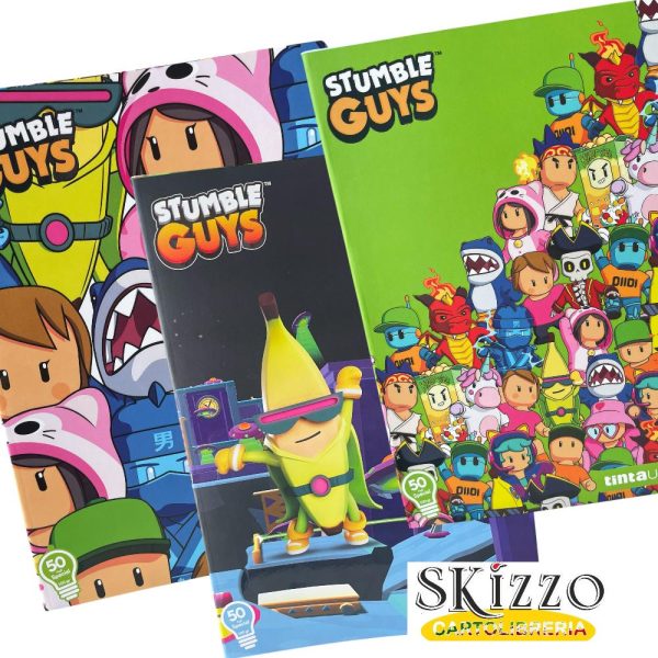 maxi quaderno stumble guys tintaunita
