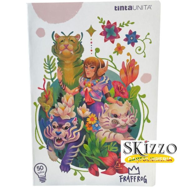 maxi quaderno fraffrog tintaunita