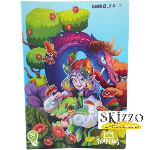 maxi quaderno fraffrog tintaunita