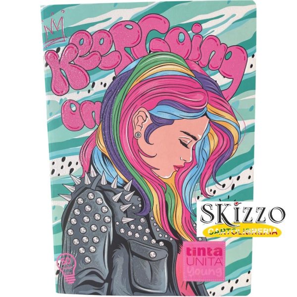maxi quaderno young girl tintaunita