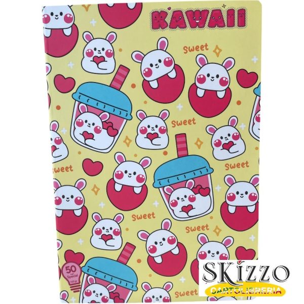 maxi quaderno kawaii tintaunita