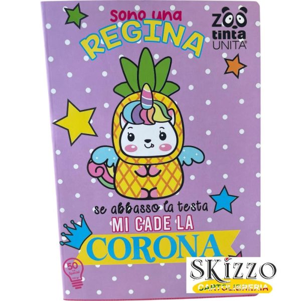 maxi quaderno tintaunita zoo
