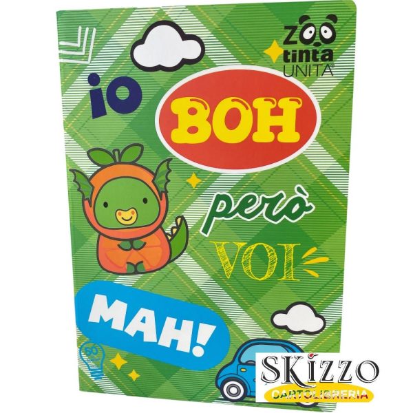 maxi quaderno tintaunita zoo