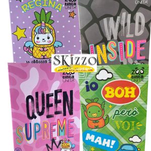 maxi quaderno tintaunita zoo