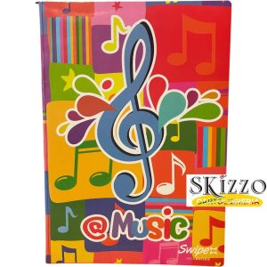 maxi musica pentagramma swipe