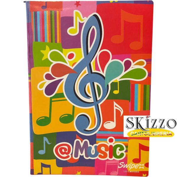 maxi musica pentagramma swipe