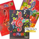maxi musica pentagramma swipe
