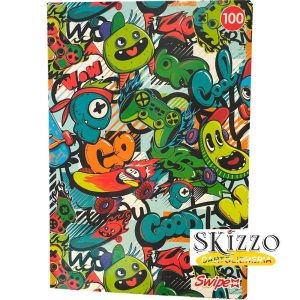 maxi quaderno monster swipe