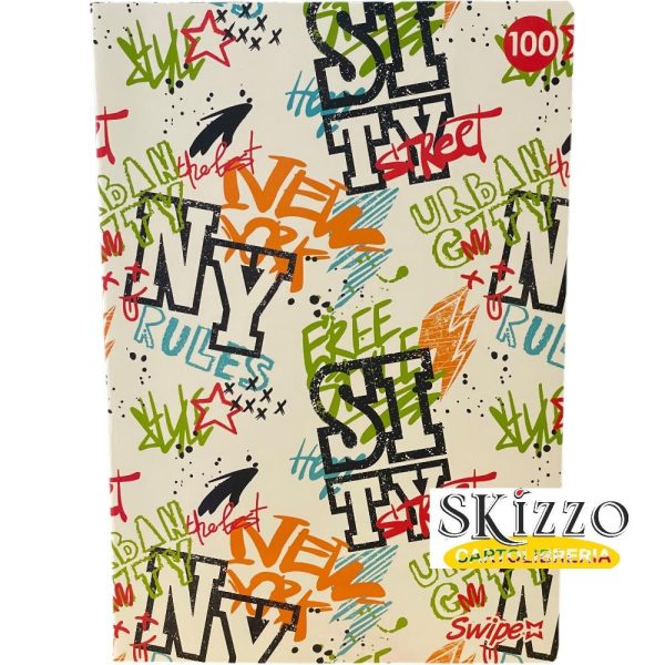 maxi quaderno paint swipe