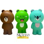 astuccio silicone animali swipe