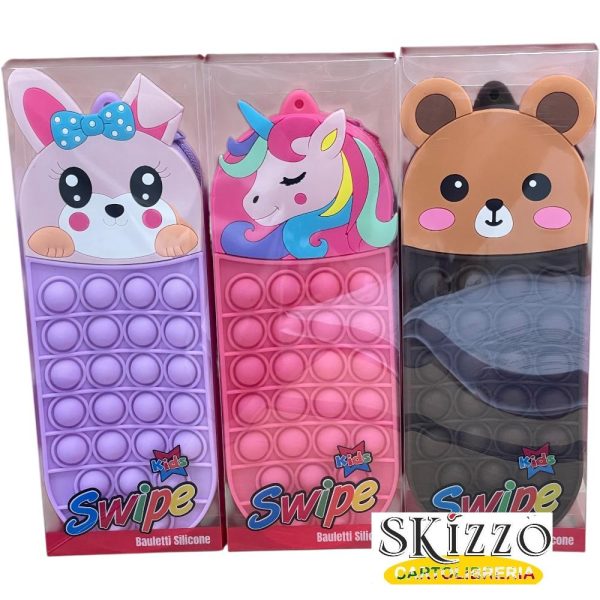 astuccio pop it swipe kids