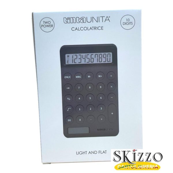 calcolatrice light and flat tintaunita