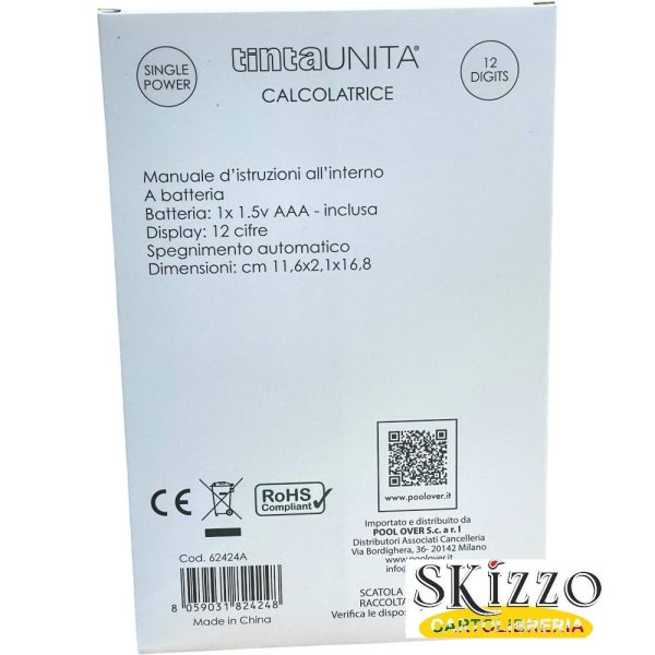 calcolatrice rounded tintaunita