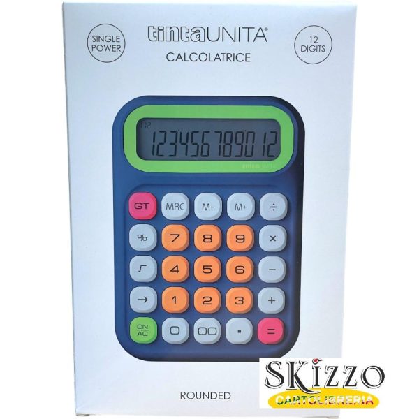 calcolatrice rounded tintaunita