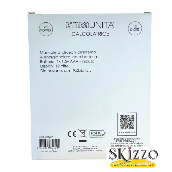 calcolatrice ufficio tintaunita