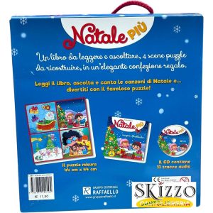 libro cd puzzle natale raffaello