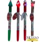penna natale con luce