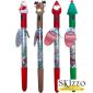 penna natale con luce