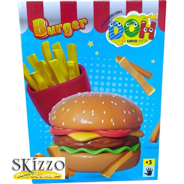 set plastilina burger doh