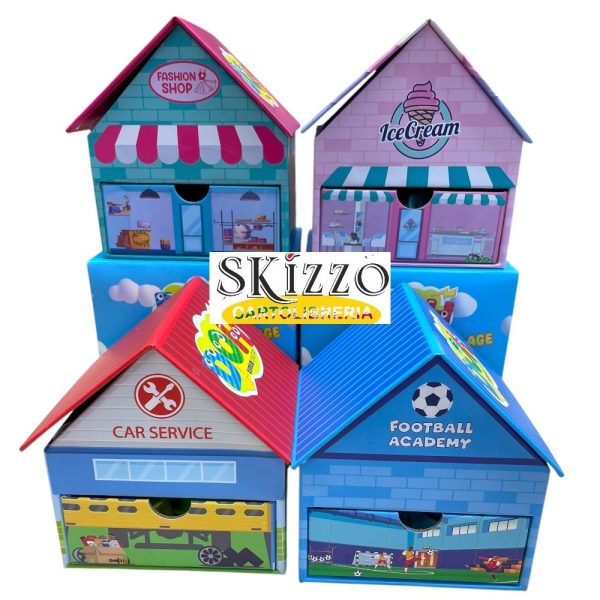 set plastilina village doh